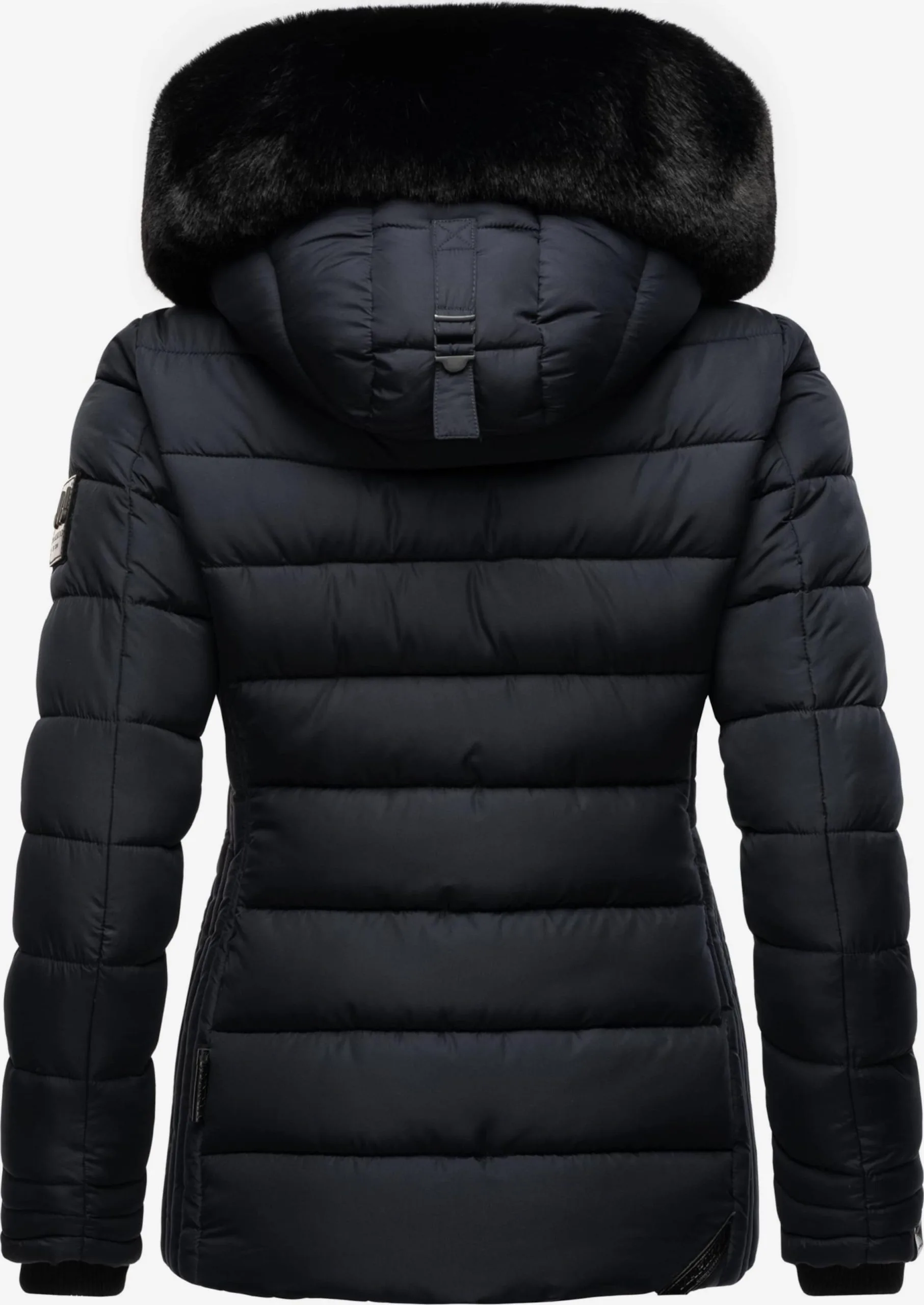 Marikoo Winterjassen Winterjas Qesra Dames Nachtblauw 5 Marikoo Winterjassen Winterjas Qesra Dames Nachtblauw - Afbeelding 3