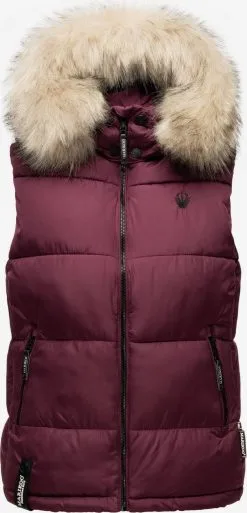Marikoo Bodywarmers Bodywarmer Eisflöckchen Dames Bordeaux -Groot Warenhuis Marikoo 754a510c3e819420a46da864ea23ec01