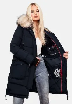 Marikoo Wintermantels Wintermantel Chaskaa Dames Navy 19 Marikoo Wintermantels Wintermantel Chaskaa Dames Navy -Groot Warenhuis Marikoo 79a4653fb43ded0476db9b2860d737ef