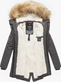 Marikoo Parkas Winterparka Akira Dames Antraciet -Groot Warenhuis Marikoo 813b480ca32ed071d2cd66ceed99ca7d