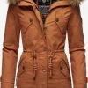 Marikoo Parkas Winterparka La Viva Dames Bruin -Groot Warenhuis Marikoo 89f7277cb9f5a1b1d8d882ab551e6028