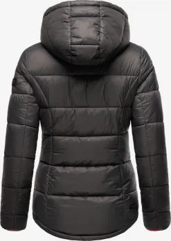 Marikoo Winterjassen Winterjas Leandraa Dames Antraciet -Groot Warenhuis Marikoo 8c65131104647e796ed107abcafeac07