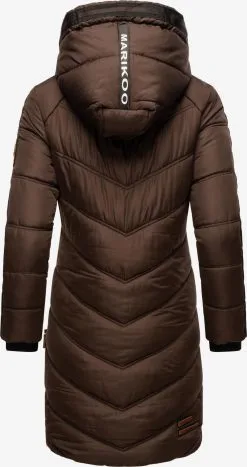 Marikoo Wintermantels Wintermantel Armasa Dames Bruin -Groot Warenhuis Marikoo 8d36a80a0c217baf09633c1413591aff