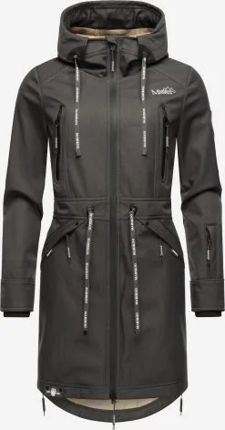 Marikoo Parkas Tussenparka Dames Aardetinten