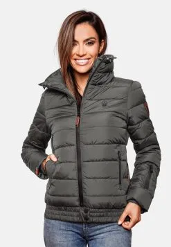 Marikoo Winterjassen Winterjas Poison Dames Grafiet -Groot Warenhuis Marikoo 8ef9c5e1dbeb4f2d606f4e945be3aec0