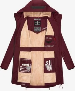 Marikoo Parkas Tussenparka Dames Bordeaux -Groot Warenhuis Marikoo 8f8dc5687dad9b1979af09d09ae3b0fc