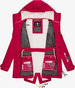 Marikoo Regenmantels Functionele Mantel Zimtzicke Dames Framboos -Groot Warenhuis Marikoo 8fbcb79e9f48e96c84ca7a21fdbd9a0c