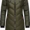 Marikoo Wintermantels Wintermantel Armasa Dames Kaki -Groot Warenhuis Marikoo 9219f0a0ecc6bfbd4c8ade85ac5d820d