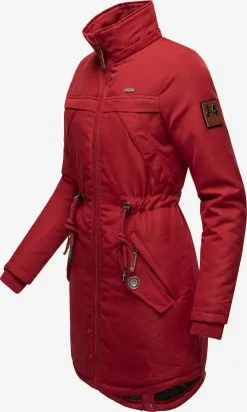 Marikoo Parkas Winterparka Kamii Dames Rood -Groot Warenhuis Marikoo 9297bb481096ef956d1daea869df2dbf