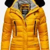 Marikoo Winterjassen Winterjas Loveleen Dames Geel -Groot Warenhuis Marikoo 9541f4f619297462ca1aba9b3892dc44