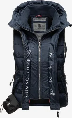 Marikoo Bodywarmers Bodywarmer Taisaa Dames Navy -Groot Warenhuis Marikoo 95a7c9a2f654f762569f993172347711