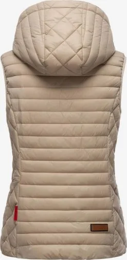 Marikoo Bodywarmers Bodywarmer Hasenpfote Dames Lichtbruin -Groot Warenhuis Marikoo 96ac54ccbf1eb07802da65824a8552a9