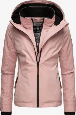 Marikoo Outdoor Jassen Functionele Jas Erdbeere Dames Roze