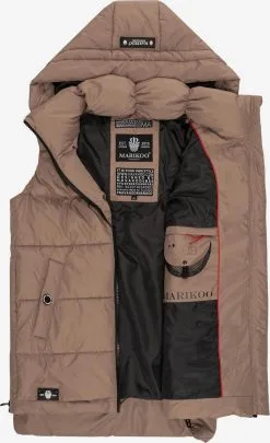 Marikoo Bodywarmers Bodywarmer Zarinaa Dames Bruin -Groot Warenhuis Marikoo 9a6ca2d8850bdd8748ce227c027f80c9