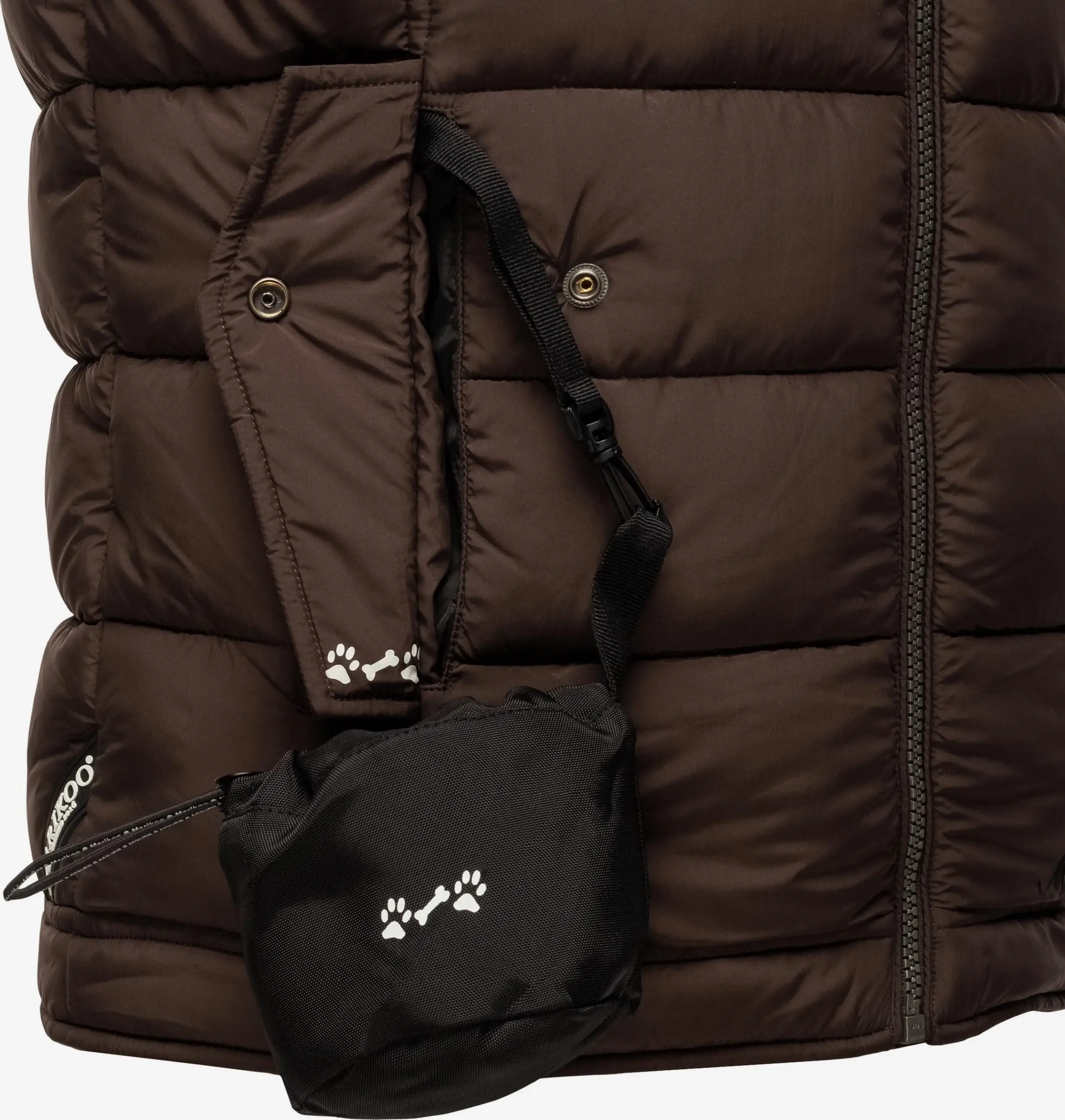 Marikoo Bodywarmers Bodywarmer Taisaa Dames Donkerbruin 13 Marikoo Bodywarmers Bodywarmer Taisaa Dames Donkerbruin - Afbeelding 11