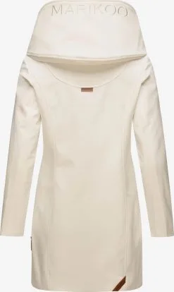 Marikoo Regenmantels Functionele Mantel Mayleen Dames Offwhite -Groot Warenhuis Marikoo 9ee295b0cca8754598a5fb9b6183bafa