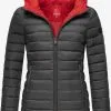 Marikoo Outdoor Jassen Functionele Jas Dames Antraciet