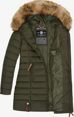 Marikoo Wintermantels Wintermantel Rose Dames Donkergroen 11 Marikoo Wintermantels Wintermantel Rose Dames Donkergroen -Groot Warenhuis Marikoo a14dae6522600745d7aa08399225a2eb