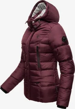 Marikoo Winterjassen Winterjas Loveleen Dames Bordeaux -Groot Warenhuis Marikoo a1e8be3b262aec571c7b085168dd4520