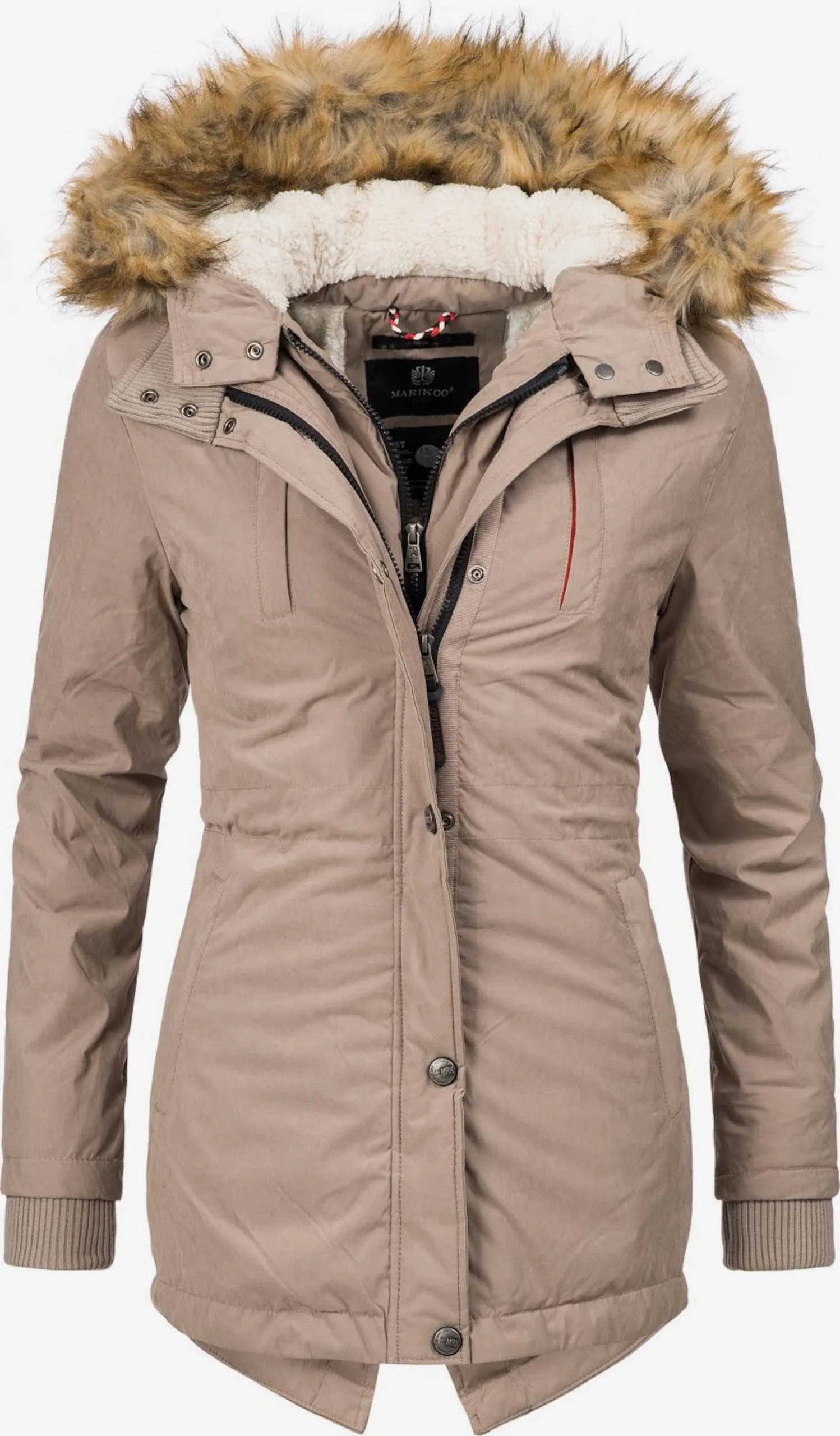 Marikoo Parkas Winterparka Akira Dames Camel 3 Marikoo Parkas Winterparka Akira Dames Camel