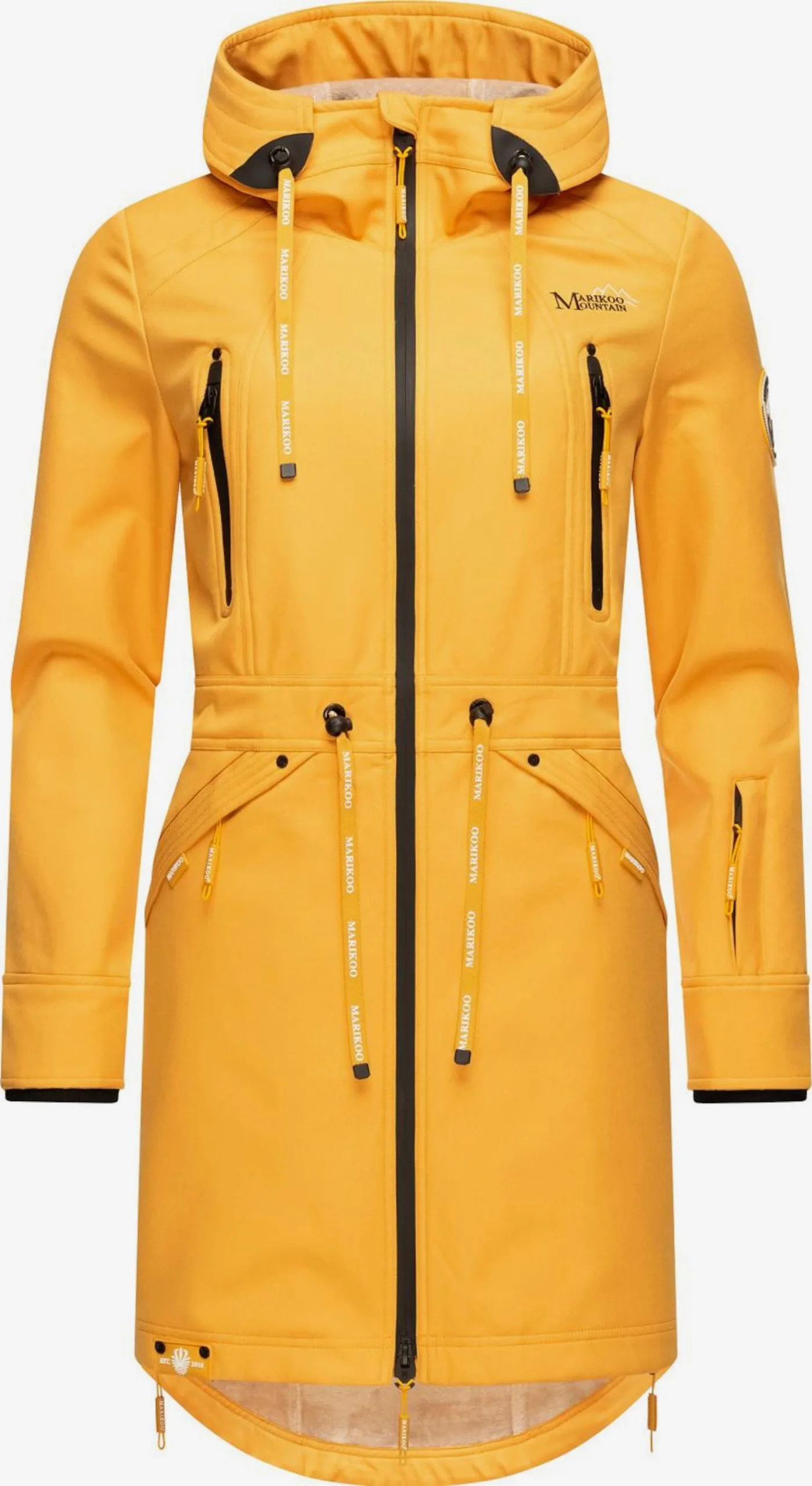 Marikoo Parkas Tussenparka Dames Goudgeel 3 Marikoo Parkas Tussenparka Dames Goudgeel