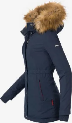 Marikoo Parkas Winterparka Akira Dames Nachtblauw -Groot Warenhuis Marikoo ab0fd1df0b06792db21bc27851ea16aa