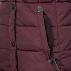 Marikoo Winterjassen Winterjas Lotusblüte Dames Bourgogne -Groot Warenhuis Marikoo b5836d398b7d3763f6fe6f934049f125