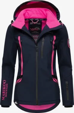 Marikoo Winterjassen Winterjas Dames Navy
