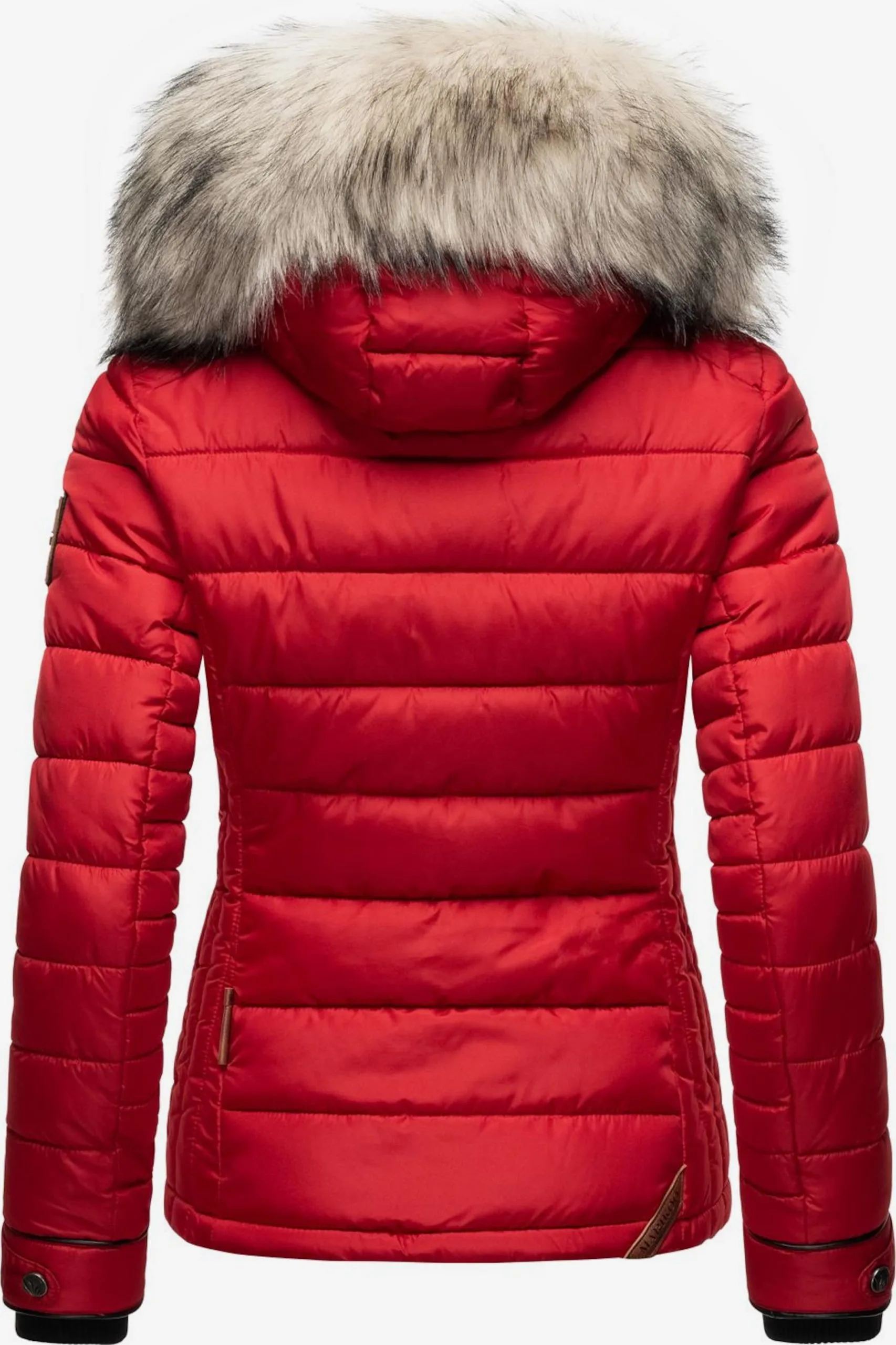 Marikoo Winterjassen Winterjas Lerikaa Dames Rood 5 Marikoo Winterjassen Winterjas Lerikaa Dames Rood - Afbeelding 3