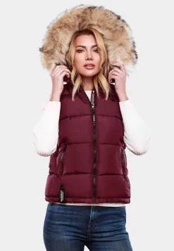 Marikoo Bodywarmers Bodywarmer Eisflöckchen Dames Bordeaux -Groot Warenhuis Marikoo c26af7b874619b9590f5411fb9668870