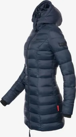 Marikoo Korte Mantels Wintermantel Abendsternchen Dames Nachtblauw -Groot Warenhuis Marikoo c27bb943edf26e74851643bb9ef66742