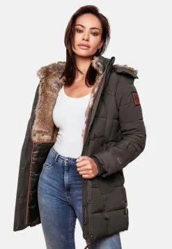 Marikoo Korte Mantels Wintermantel Dames Basaltgrijs 23 Marikoo Korte Mantels Wintermantel Dames Basaltgrijs -Groot Warenhuis Marikoo ca4c1f35ec738729c2c760ba9746036b