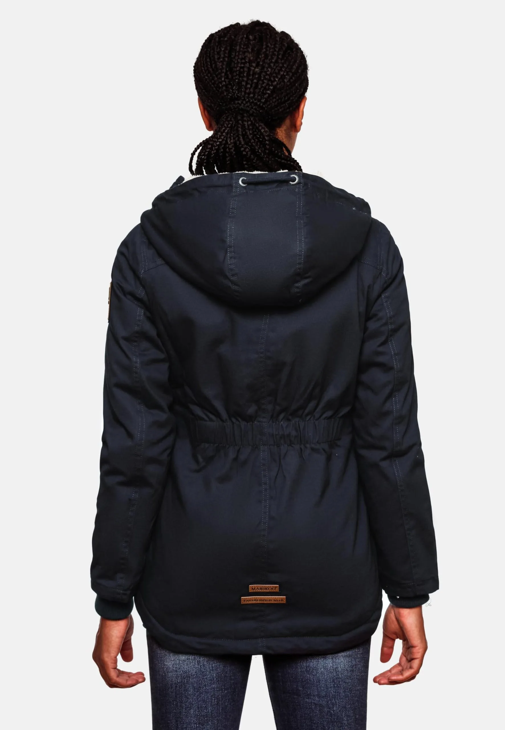 Marikoo Winterjassen Winterjas Manolya Dames Navy 8 Marikoo Winterjassen Winterjas Manolya Dames Navy - Afbeelding 6