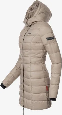 Marikoo Korte Mantels Wintermantel Abendsternchen Dames Taupe -Groot Warenhuis Marikoo d1880f95b7d4cd2f990155be36b4d16b