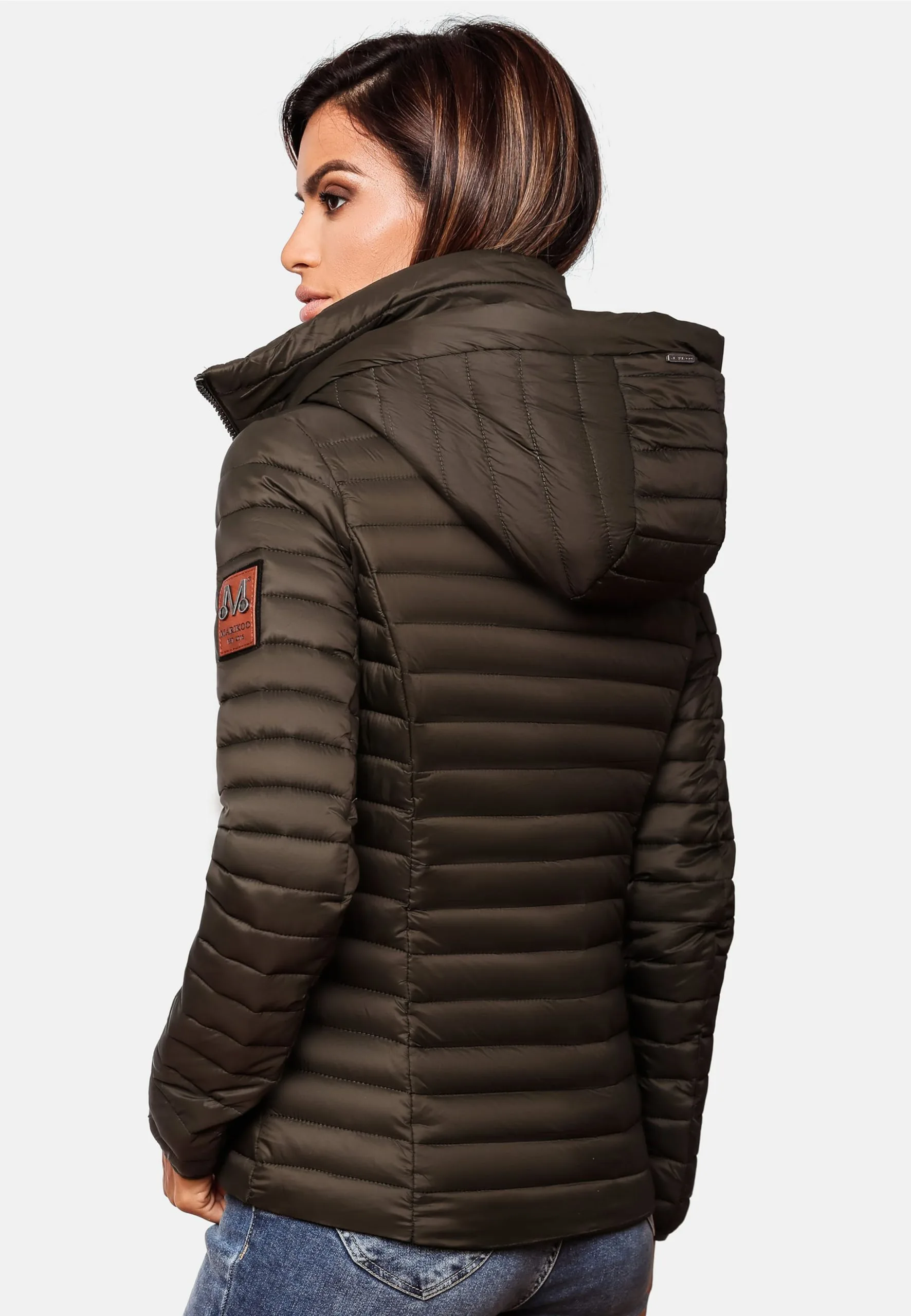 Marikoo Tussenjassen Tussenjas Löwenbaby Dames Antraciet 9 Marikoo Tussenjassen Tussenjas Löwenbaby Dames Antraciet - Afbeelding 7