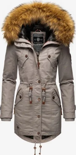 Marikoo Parkas Winterparka La Viva Dames Grijs