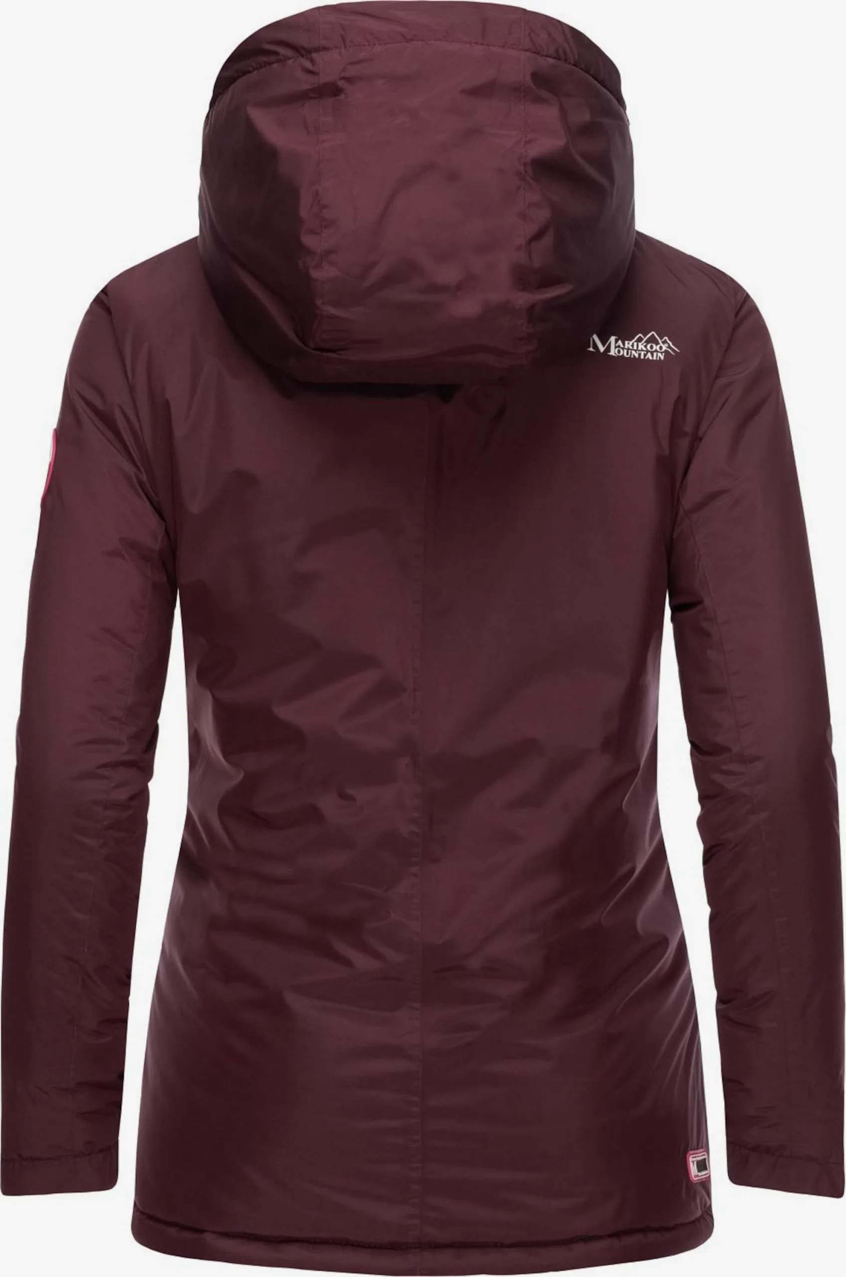 Marikoo Outdoor Jassen Functionele Jas Rabeaa Dames Bourgogne 5 Marikoo Outdoor Jassen Functionele Jas Rabeaa Dames Bourgogne - Afbeelding 3