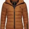 Marikoo Winterjassen Winterjas Poison Dames Bruin -Groot Warenhuis Marikoo da0b13439af5aa5be5d25d211cafbb65