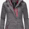 Marikoo Outdoor Jassen Functionele Jas Rabeaa Dames Grijs