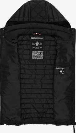 Marikoo Bodywarmers Bodywarmer Hasenpfote Dames Zwart -Groot Warenhuis Marikoo df23e125de76ea0f977a31fe64c6bde1