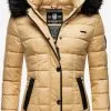 Marikoo Winterjassen Winterjas Unique Dames Beige -Groot Warenhuis Marikoo df31dbb4555c5bbe66ccc36ae7fd9a14