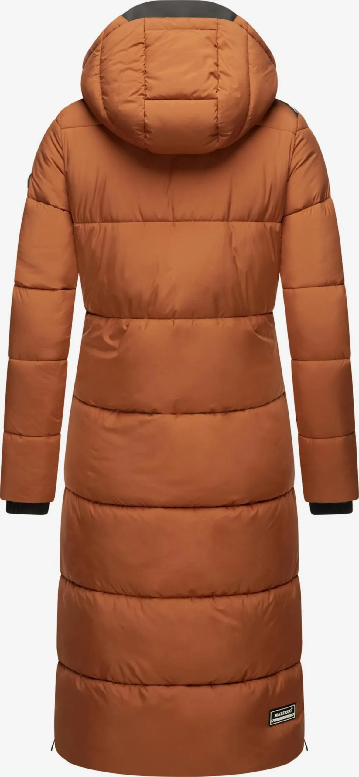 Marikoo Wintermantels Wintermantel Dames Cognac 5 Marikoo Wintermantels Wintermantel Dames Cognac - Afbeelding 3