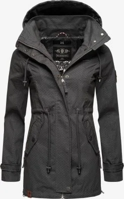 Marikoo Parkas Tussenparka Nyokoo Dames Antraciet
