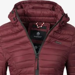 Marikoo Tussenjassen Tussenjas Samtpfote Dames Bourgogne -Groot Warenhuis Marikoo e71187967aa35bfe627dc5cdfd8853f9