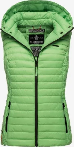 Marikoo Bodywarmers Bodywarmer Dames Groen