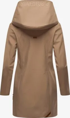 Marikoo Regenmantels Functionele Mantel Mayleen Dames Lichtbruin -Groot Warenhuis Marikoo efe238382ed204f98ab02f8ce35ca3fb