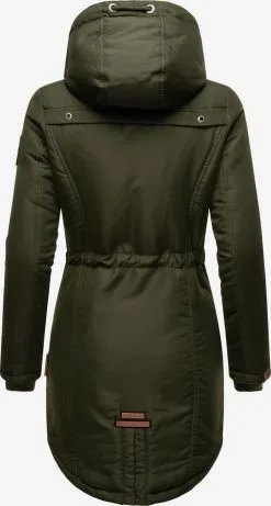 Marikoo Parkas Winterparka Kamii Dames Olijfgroen -Groot Warenhuis Marikoo f0b2ce810698205bf3937e45441fd03c