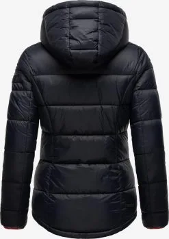 Marikoo Winterjassen Winterjas Leandraa Dames Nachtblauw -Groot Warenhuis Marikoo f0f70c4fb5ad95a52042a3c0db21287c