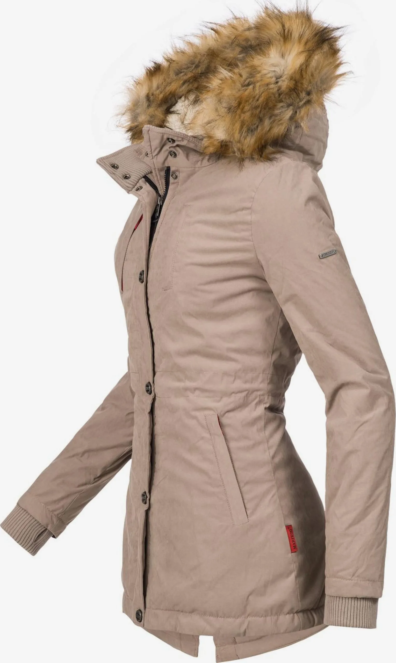 Marikoo Parkas Winterparka Akira Dames Camel 5 Marikoo Parkas Winterparka Akira Dames Camel - Afbeelding 3
