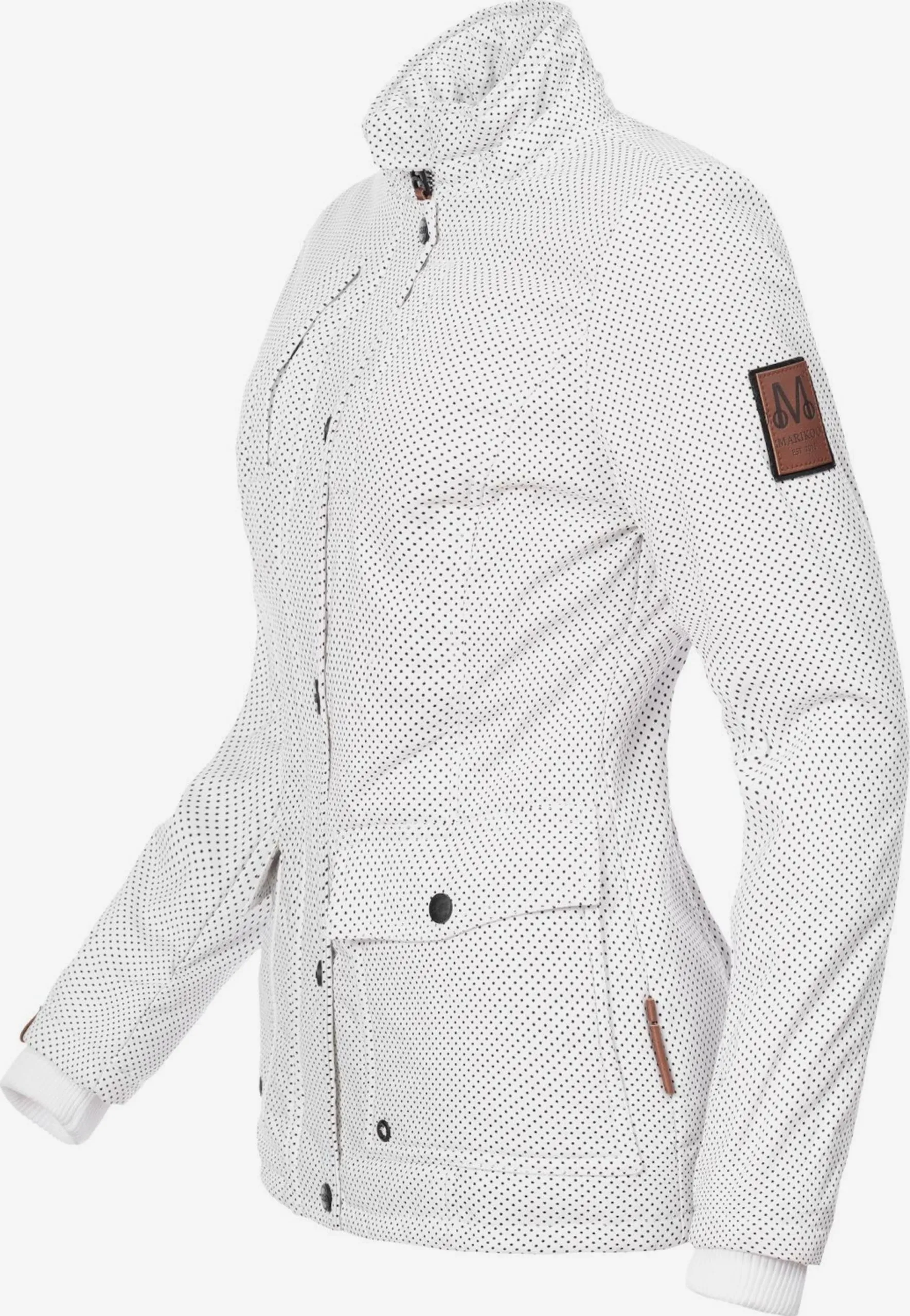 Marikoo Winterjassen Winterjas Keikoo Dames Wit 6 Marikoo Winterjassen Winterjas Keikoo Dames Wit - Afbeelding 4